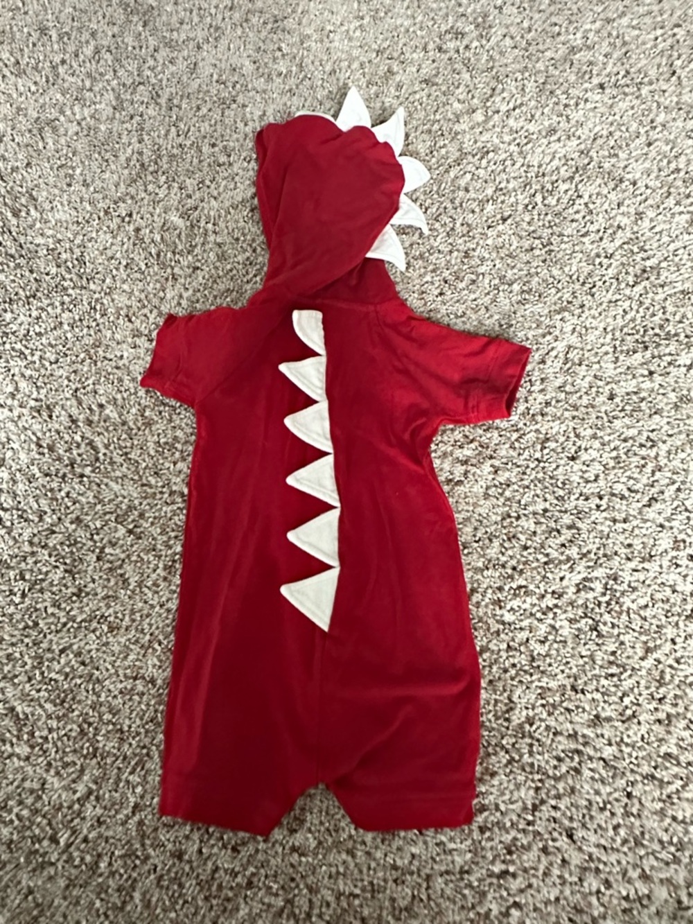 kate quinn Red Infant Hoodie with Mint Drawstring